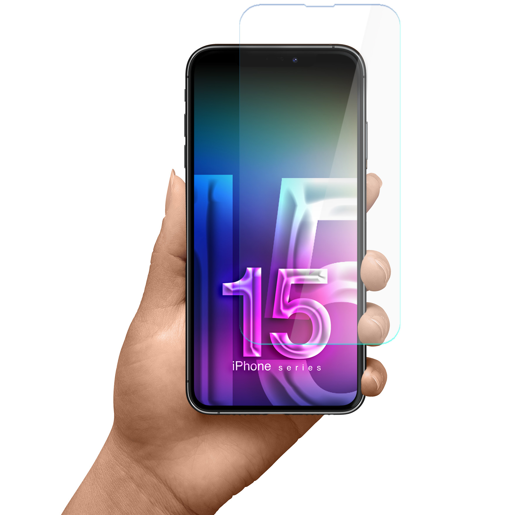 Szkło ochronne 3mk FlexibleGlass Pro do iPhone 15, przezroczyste